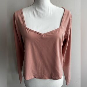 All in Motion Women's Blush Long Sleeve Top